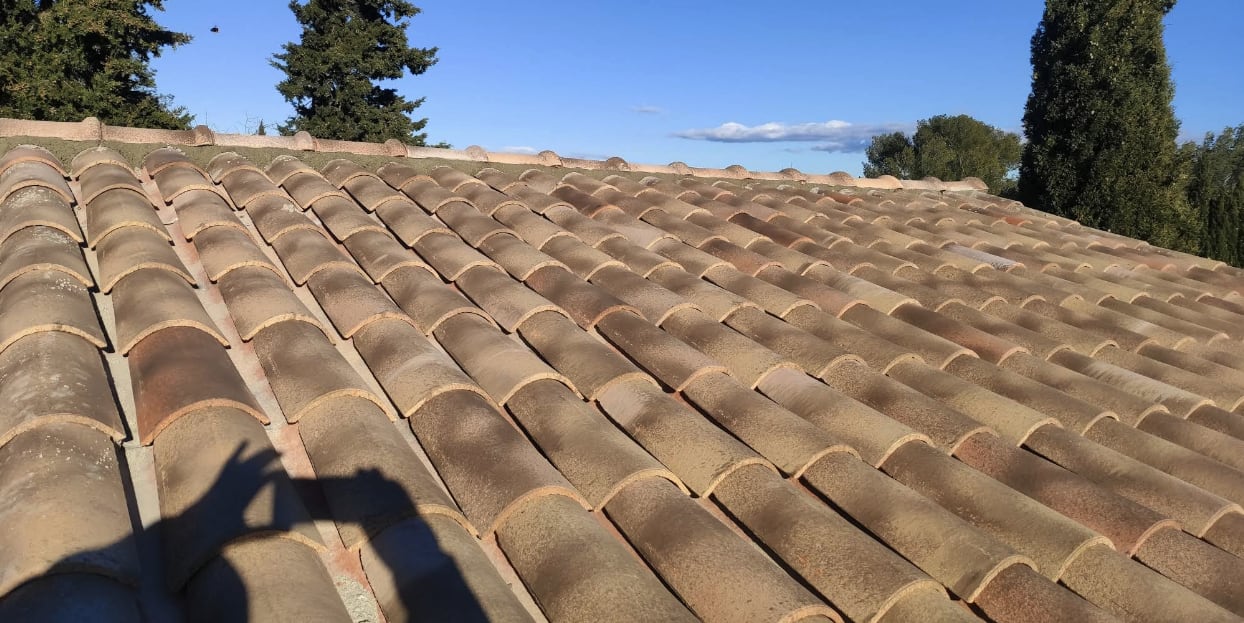 Toiture traditionnelle en tuiles
